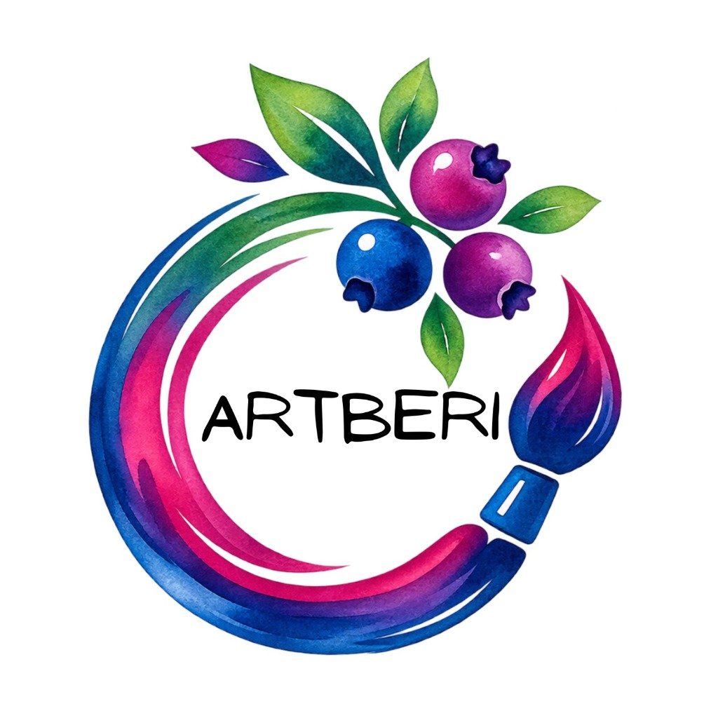 ARTBERI Watercolor Splash Art